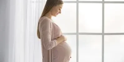 Pregnant woman.
