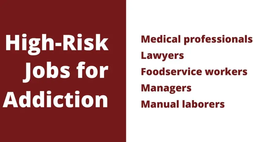 High risk jobs for addiction