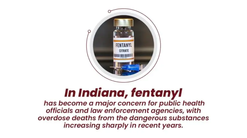 In Indiana, fentanyl has become a major concern for public health officials, with overdose deaths from opioids increasing sharply.