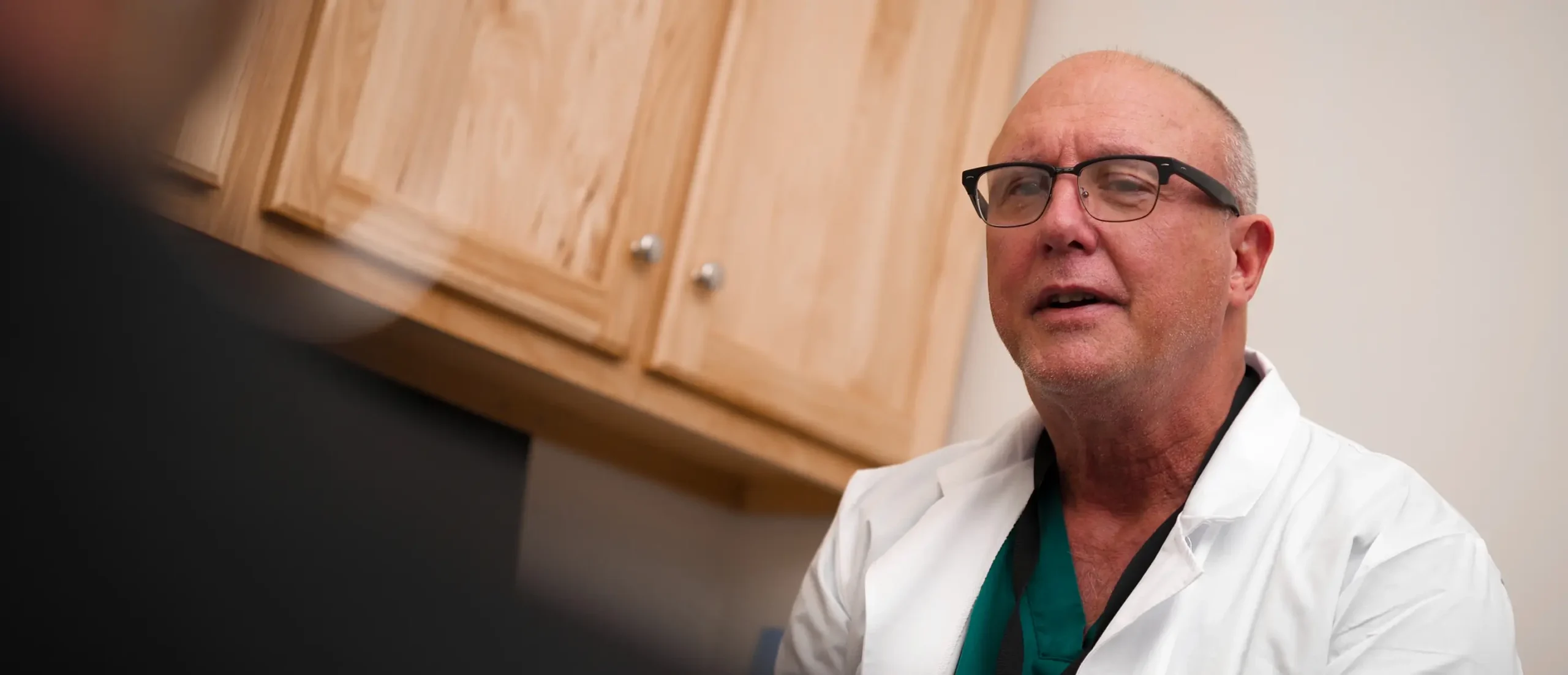 Our Psychiatrist meeting with a patient