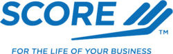 SCORE logo for small business mentoring