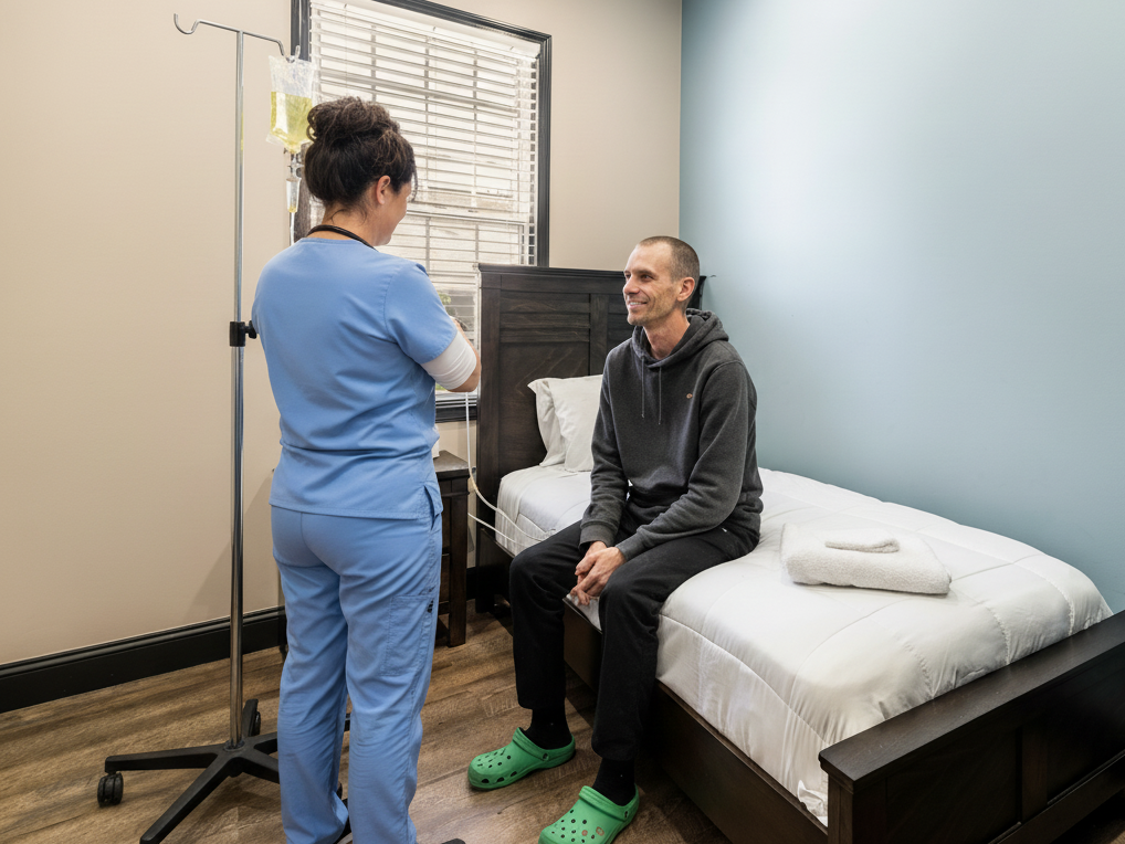 IV detox for alcohol dependence