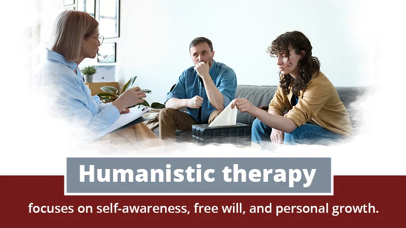 A group of people sitting in a circle, practicing mindfulness meditation, with a therapist guiding the session.
