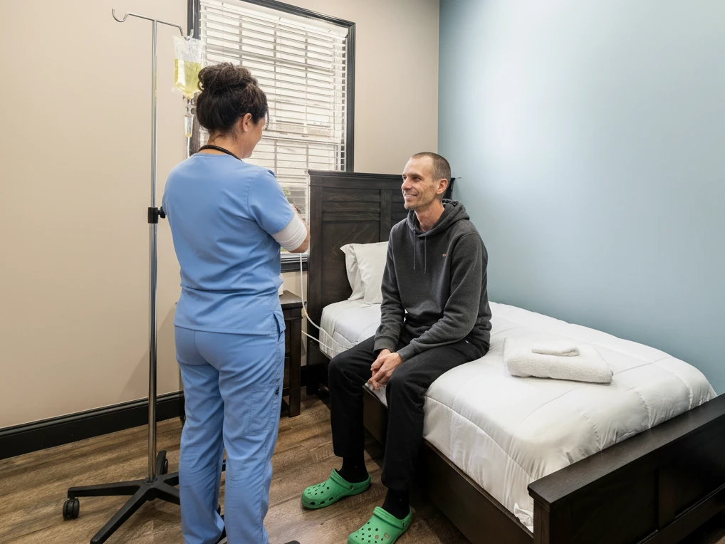 IV detox for alcohol dependence